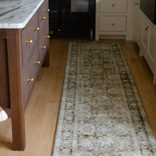 Oriental Weavers Andorra 7125C Green/ Brown Area Rug