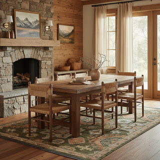 Oriental Weavers Legacy LGY02 Green / Rust Area Rug featured image