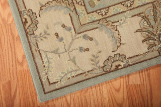 Nourison Persian Empire PE22 Aqua Area Rug