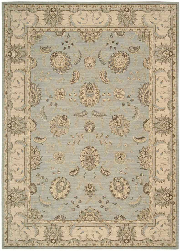 Nourison Persian Empire PE22 Aqua Area Rug