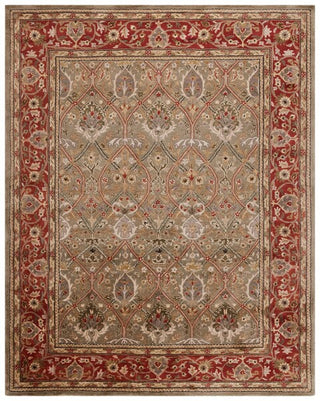 Safavieh Persian Legend Pl819 Light Green/Rust Area Rug