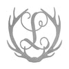 Antler Single Letter Monogram - Personalized Deer Antler Wall Decor