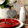 8" Stand-Up Hearts (Two Styles) - Romantic Date Night Decorations