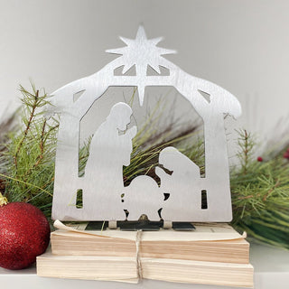 9" Nativity Silhouette - 4 Styles - Birth of Jesus Scene Figures