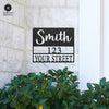Always Come Home Address Plaque - Personalized Outdoor Sign with Name