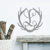 Antler Single Letter Monogram - Personalized Deer Antler Wall Decor