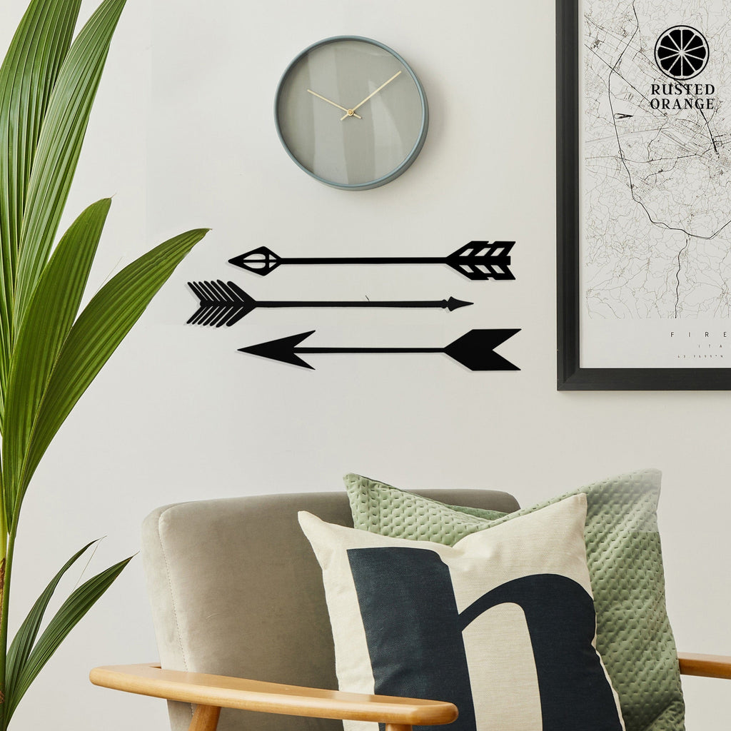 15" Metal Arrows - 7 Styles - Wall Art Decor Arrow for Home