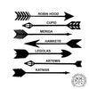 15" Metal Arrows - 7 Styles - Wall Art Decor Arrow for Home