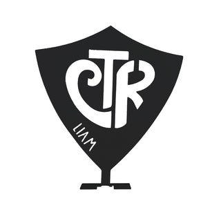 Choose the Right Stand Up Shield With Name - CTR Custom Metal Sign Baptism Boy and Girl Gifts