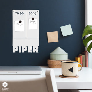 Chore Chart for Kids - 2 sizes - Personalized Magnetic To Do Board