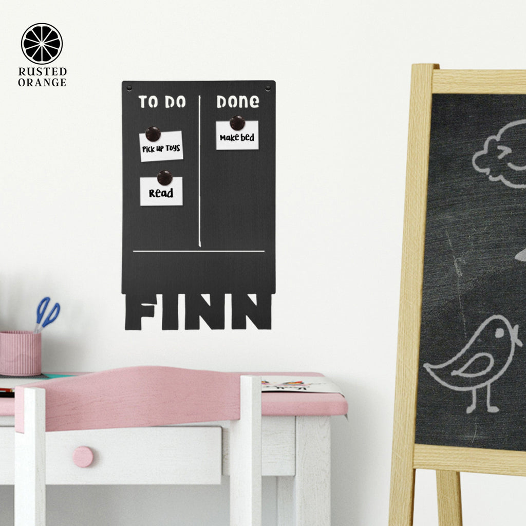 Chore Chart for Kids - 2 sizes - Personalized Magnetic To Do Board