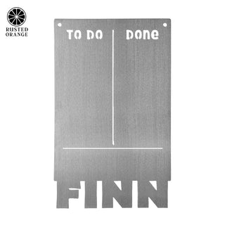 Chore Chart for Kids - 2 sizes - Personalized Magnetic To Do Board