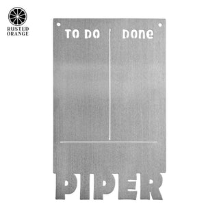 Chore Chart for Kids - 2 sizes - Personalized Magnetic To Do Board