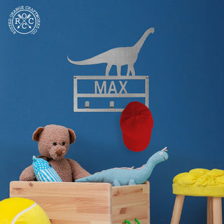 Dinosaur Signs - Personalized Dinosaur Decor with Child's Name For Boys and Girls