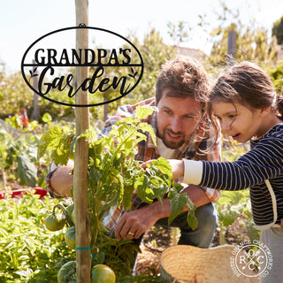 Garden Custom Ovals - 4 Styles - Personalized Garden Signs Decorative Outdoor