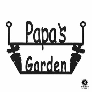 Garden Hanger Sign - 2 Styles - Decorative Garden Signs Gifts for Men and Women