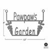 Garden Hanger Sign - 2 Styles - Decorative Garden Signs Gifts for Men and Women