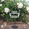 Garden Hanger Sign - 2 Styles - Decorative Garden Signs Gifts for Men and Women