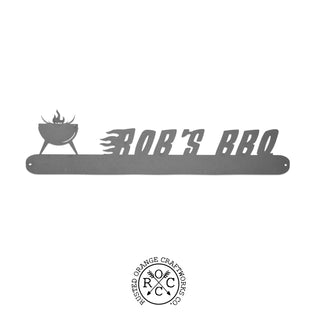 Grill Utensil Holder Personalized - Outdoor Grilling Organizer Accessory