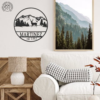 High Country Big Game Established Name Sign