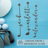 Hole in One Personalized Family Names Golf Sign - Golf Papa Signs Wall Decor