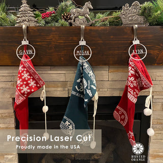 Amelia Jane Ornament Collection - 5 pack - Customized Christmas Ornament
