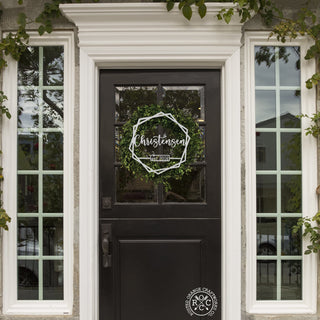 Clara Est. Date and Name Sign - Engagement Gifts For Couples Wall Decor