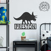 Dinosaur Signs - Personalized Dinosaur Decor with Child's Name For Boys and Girls