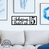 Here for the Party - Wall Decor Personalized Name Sign for Home