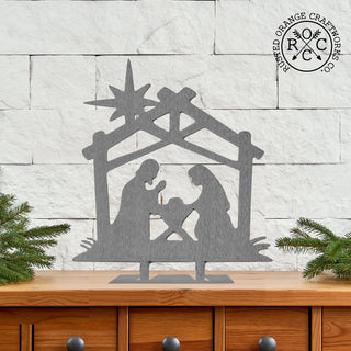 9" Nativity Silhouette - 4 Styles - Birth of Jesus Scene Figures