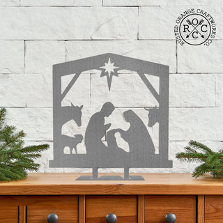 9" Nativity Silhouette - 4 Styles - Birth of Jesus Scene Figures