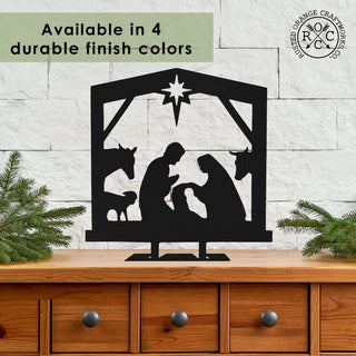 9" Nativity Silhouette - 4 Styles - Birth of Jesus Scene Figures