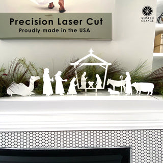 Family Christmas Nativity Set- Scripture Devotional Study Kit