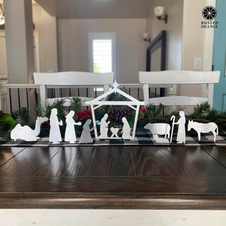 Family Christmas Nativity Set- Scripture Devotional Study Kit