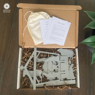 Family Christmas Nativity Set- Scripture Devotional Study Kit