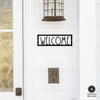 Hello, Stranger Porch Signs - 3 Styles - Metal Welcome Signs for Door