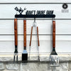 Grill Utensil Holder Personalized - Outdoor Grilling Organizer Accessory