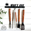 Grill Utensil Holder Personalized - Outdoor Grilling Organizer Accessory