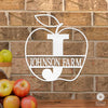 Apple Monogram - 2 Sizes - Personalized Teacher Gift or Farm Decor