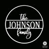 Chandler Family Sign - 4 Sizes - Personalized Circle Family Name Sign