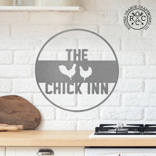 Farm Life Collection - Metal Chicken, Cow, and Bee Decorative Signs