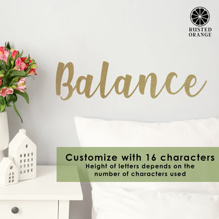 Custom Wall Words Collection - 5 Styles - Phrase Wall Decor for Bedroom