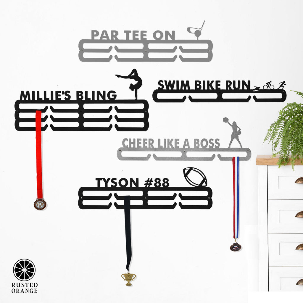 Award Rack - 30+ Styles - Medal Hanger Holder Display Rack for Awards or Ribbons