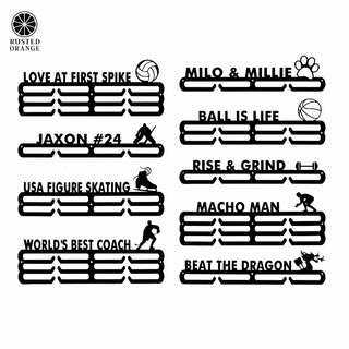 Award Rack - 30+ Styles - Medal Hanger Holder Display Rack for Awards or Ribbons