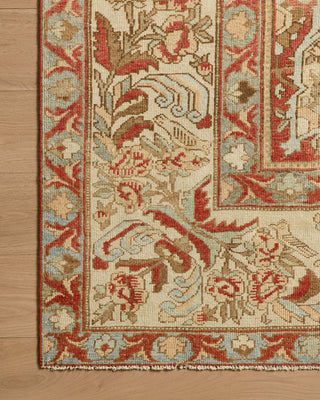 Loloi Turkish Hand Knots One-of-a-Kinds Area Rug Corner Image
