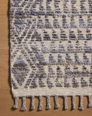 Loloi Pak Morrocan One-of-a-Kinds Fog/Camel Area Rug Corner Image