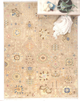 Capel Carenton-Newbury 1151 Buff 650 Area Rug Rectangle Roomshot Image 1 Feature