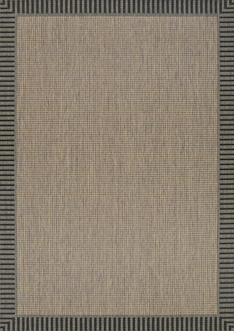 Couristan Recife Wicker Stitch Cocoa/Black Area Rug – Incredible Rugs ...