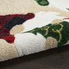 Nourison Accent Decor/Xmas 170JP Beige Area Rug Corner Image
