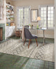 Capel Darius 1714 Fog Area Rug Rectangle Roomshot Image 1 Feature